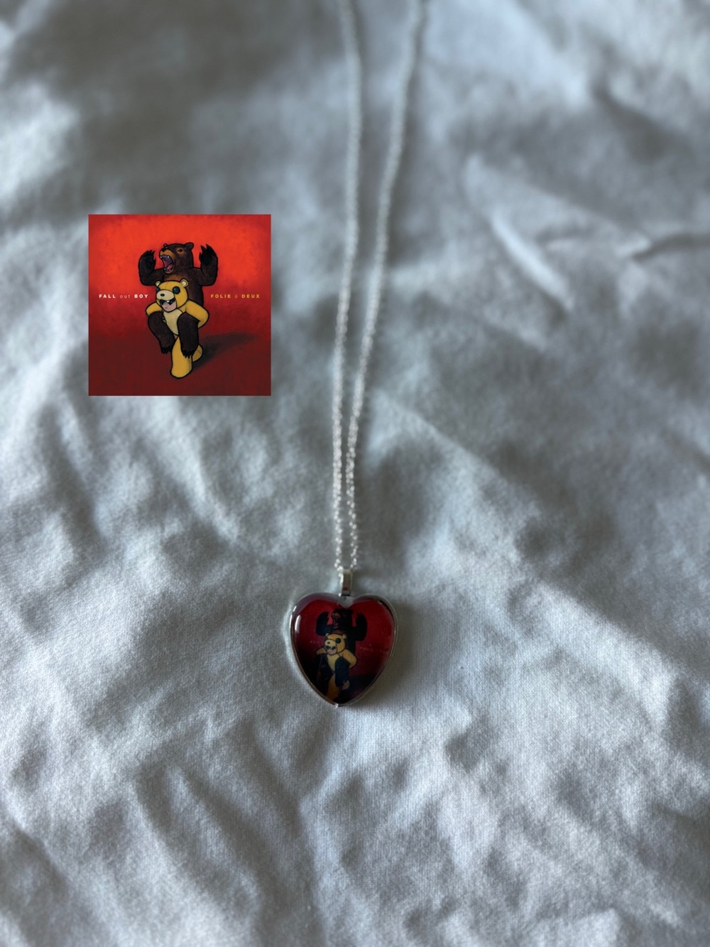 fall out boy folie a deux necklace